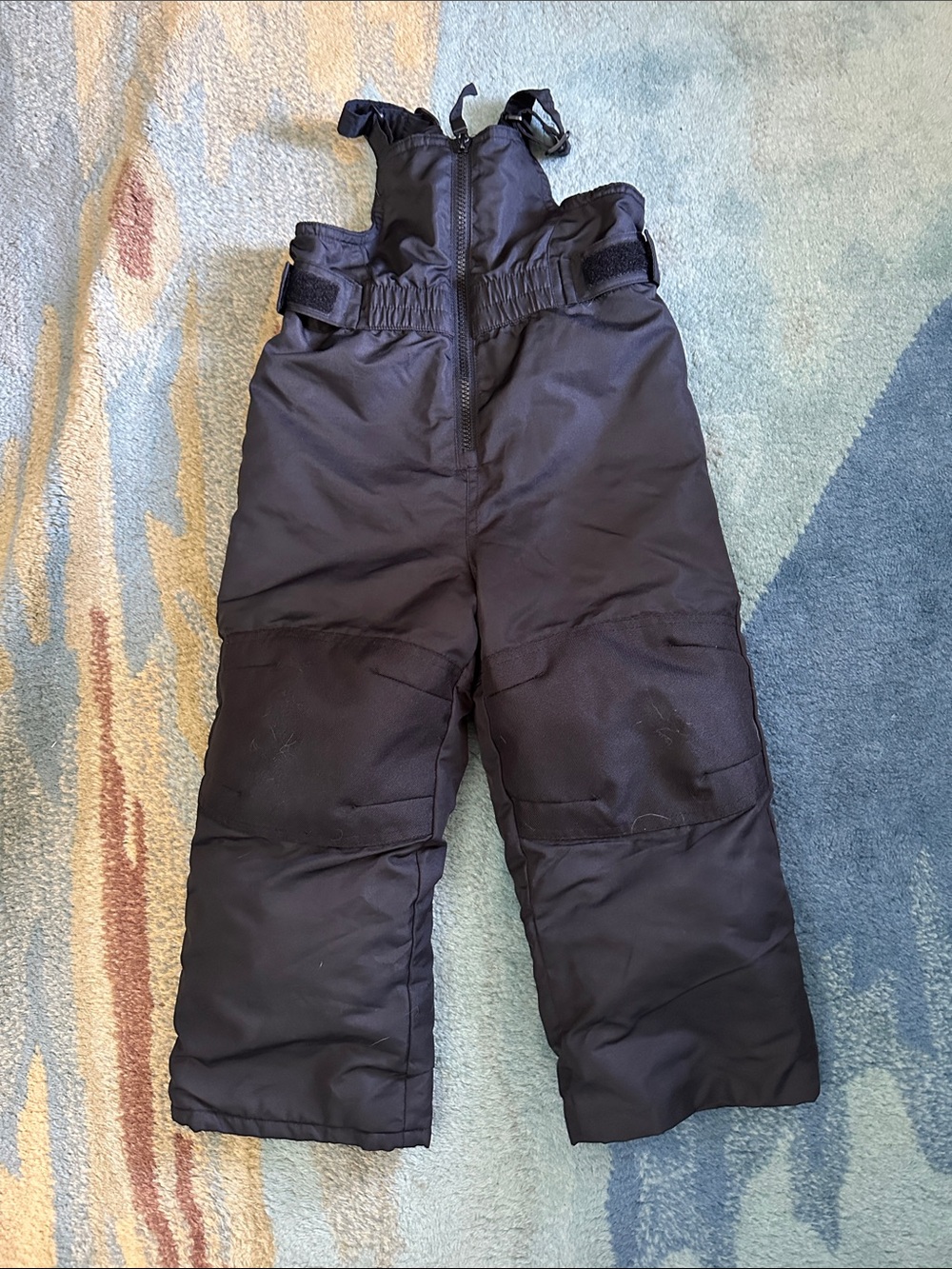 Cat & Jack Black Kids Snow Overalls
